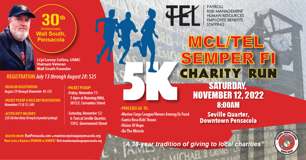 MCL/TEL Semper Fi 5K Charity Run